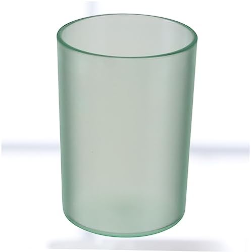 Elegant Transparent Toothbrush Holder mug for Adults
