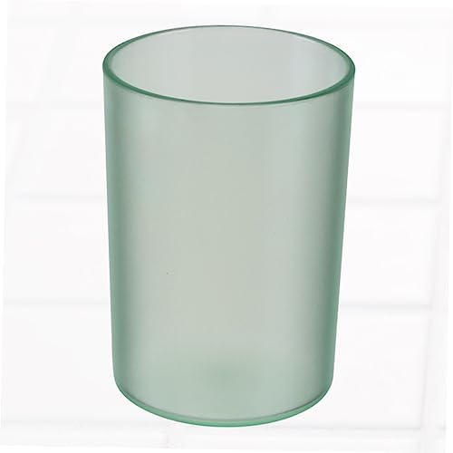 Elegant Transparent Toothbrush Holder mug for Adults