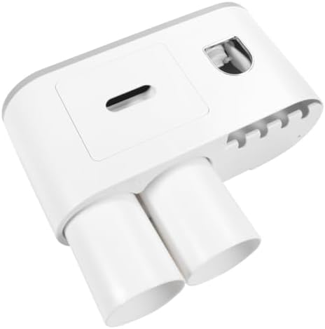 Hemobllo WallMounted Toothbrush Toothpaste Organizer