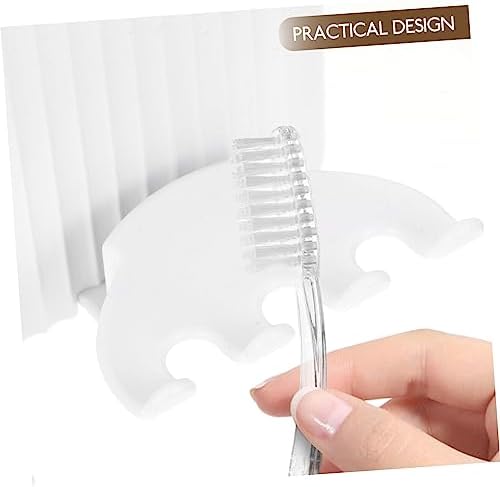 Wall-Mounted Toothbrush Rack