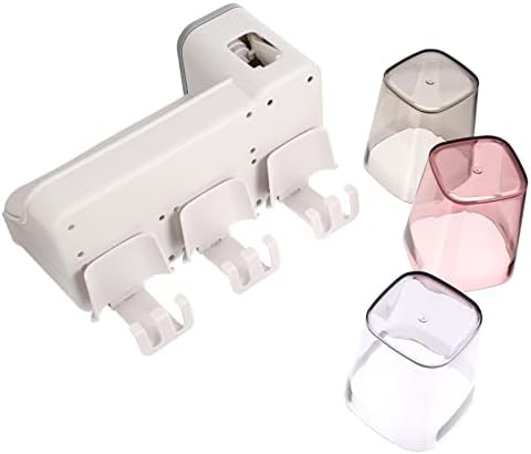 Perfect multi-functional wall-mounted toothbrush holder for space-saving bathroom solutions