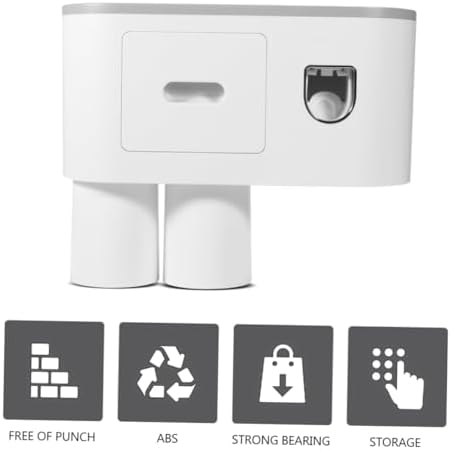 Wall-Mounted Toothpaste Dispenser