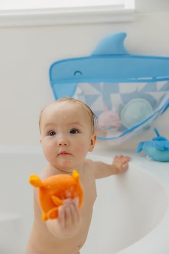 Copper Pearl Oceana Extra-Large Mesh Bath Toy Holder with Suction Cups