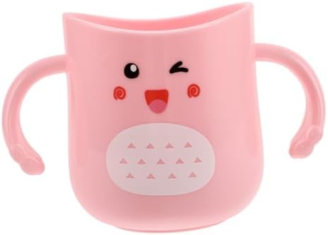 ORFOFE Child-Sized Toothbrush Mug with Dinosaur Design
