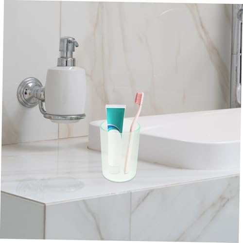 Wakauto Transparent Toothbrush Cup Gargle Mug for Home Use