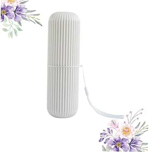 Travel Toothbrush Case with Brushing Cup and Organizer