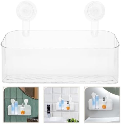Alipis Shower Caddy with Suction Cups and Open Design