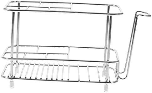 1pc Stainless Steel Shower Rack Toothbrush Holder