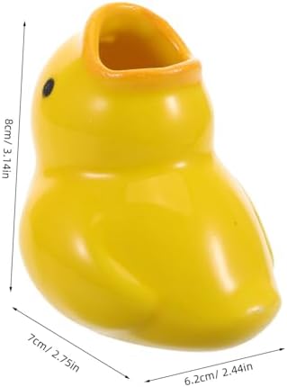 Cute Cartoon Toothbrush Holder for Boys and Girls Compact Ceramic Bathroom Organizer