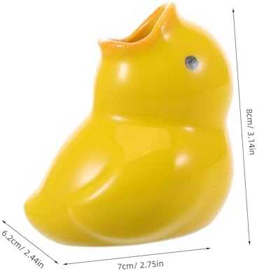 Cute Cartoon Toothbrush Holder for Boys and Girls Compact Ceramic Bathroom Organizer