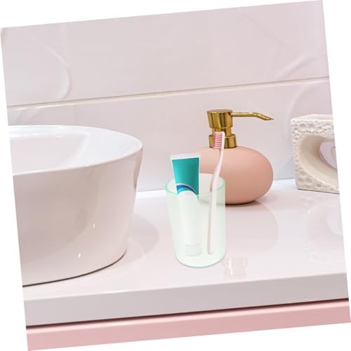 Transparent Toothbrush Cup Gargle Mug for Home and Travel