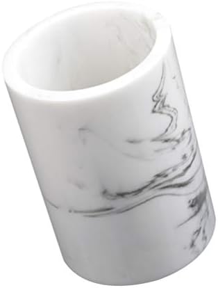 DoItool 1-Piece Family Toothbrush Mouthwash Holder with Marbling Gargle Cup