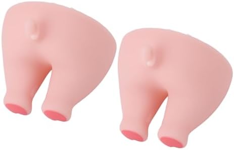 Cute Toothbrush Holder Pig Tail Bathroom Organizer