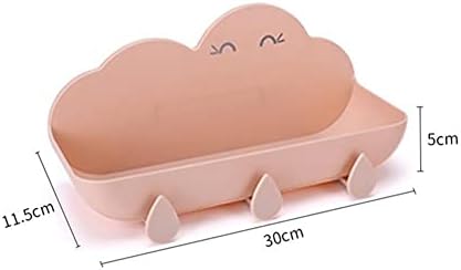 ANNBKA Pink Creative Pink Cloud-Shaped Shower Caddy