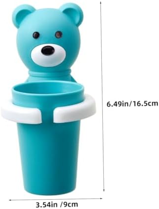 NOLITOY Meowth Tooth Brush Mouth Wash Organizer for Kids