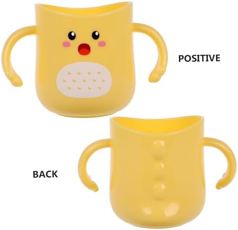 Ergonomic Cartoon Toothbrush Cup tumbler for Boys Durable Easy to Clean