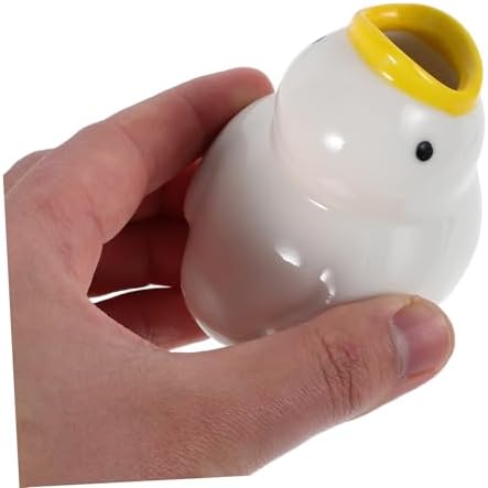 Cute Ceramic Toothbrush Holder - Compact Functional