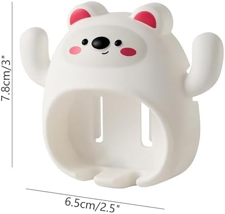 Cartoon Toothbrush Holder Wall Mount Suction Cup