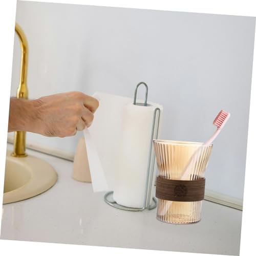 Vosarea Glass Toothbrush Cup with Ergonomic Design