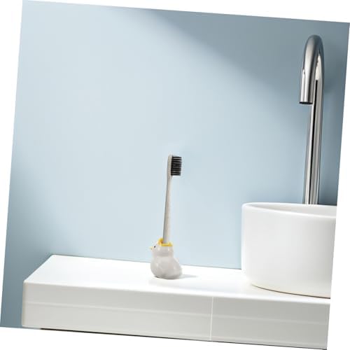 SAFIGLE Cute Cartoon Ceramic Toothbrush Holder
