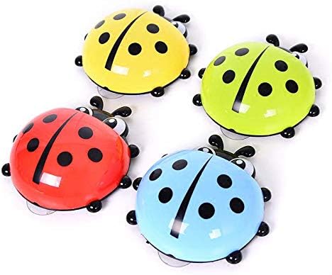 Adorable Suction Cup Toothbrush Holder Kids Kitchen Bathroom Organizer