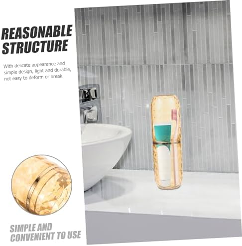 Travel ToothBrush Toothpaste Holder for Camping Hiking Business Trips
