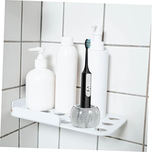 Ciieeo 2-Piece Marble Style Electric Toothbrush Holder