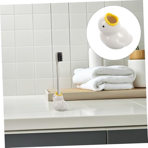 Modern Ceramic Toothbrush Holder Cute Organizer for Bathroom 1