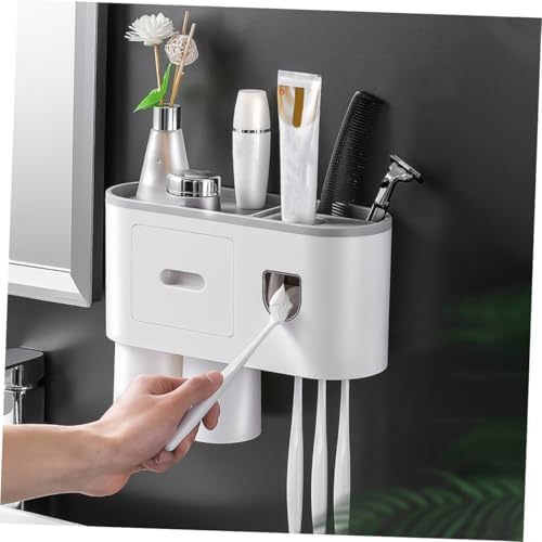 Zerodeko Wall-Mounted Toothbrush Organizer
