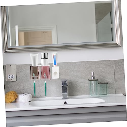 Holibanna Toothpaste and Toothbrush Storage Rack