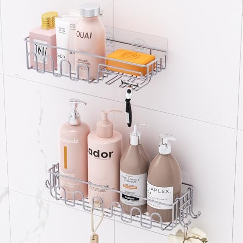 Rustproof Adhesive Caddy 4-Pack