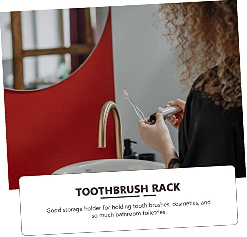 Wall-Mounted Family Toothbrush Holder With Automatic Toothpaste Squeezer