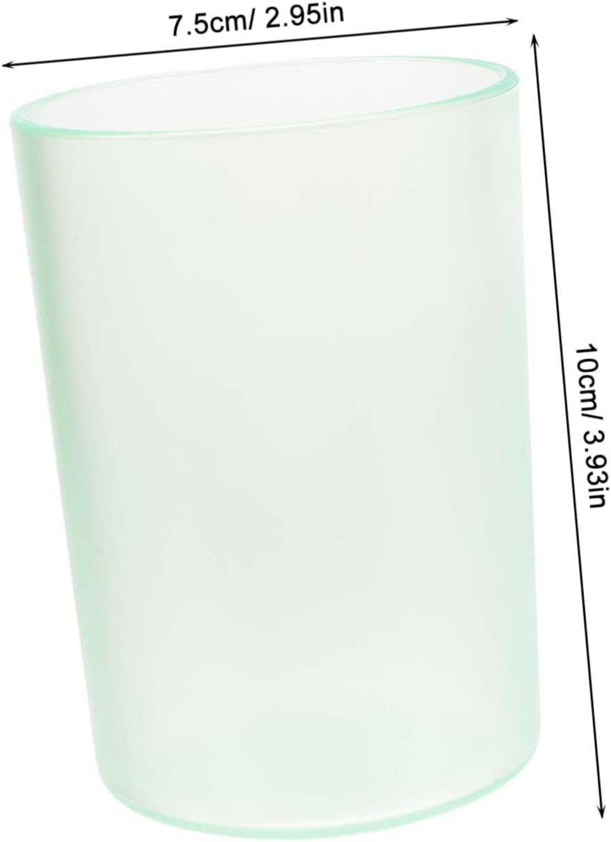 Wakauto Transparent Toothbrush Cup Gargle Mug for Home Use