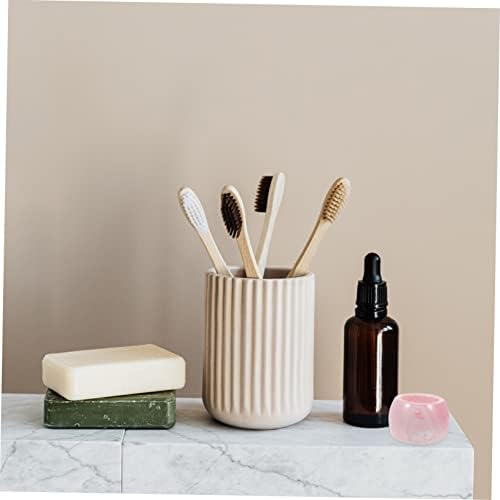 Healifty 3-Piece Ceramic Electric Toothbrush Holder Pack for Bathrooms