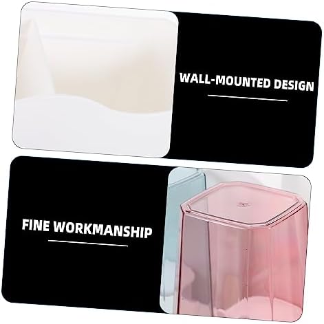Space-Saving Wall-Mounted Toothbrush Holder for Bathroom Storage