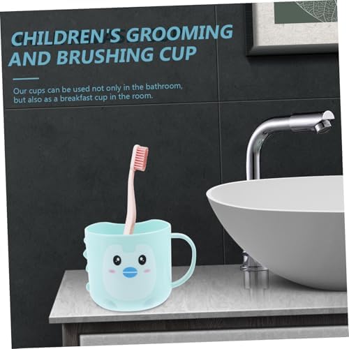 4-Piece Kids Toothbrush Gargle Cup Set