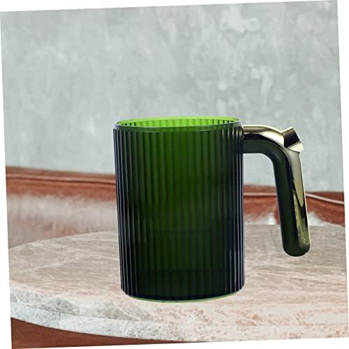 Elegant Handle Travel-Friendly Bathroom Toothbrush Cup for Home Bath