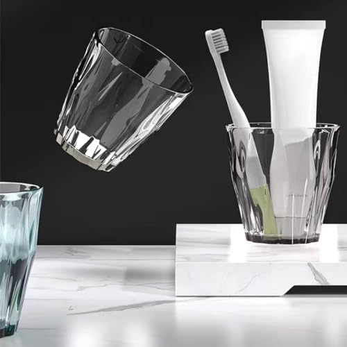 RabyLeo - Mouthwash Cup Blue Pink Gray