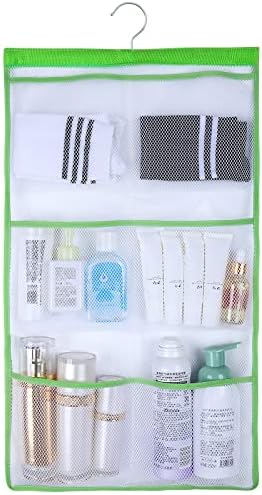 GUMQDD 6 Storage Pockets Mesh Shower Caddy