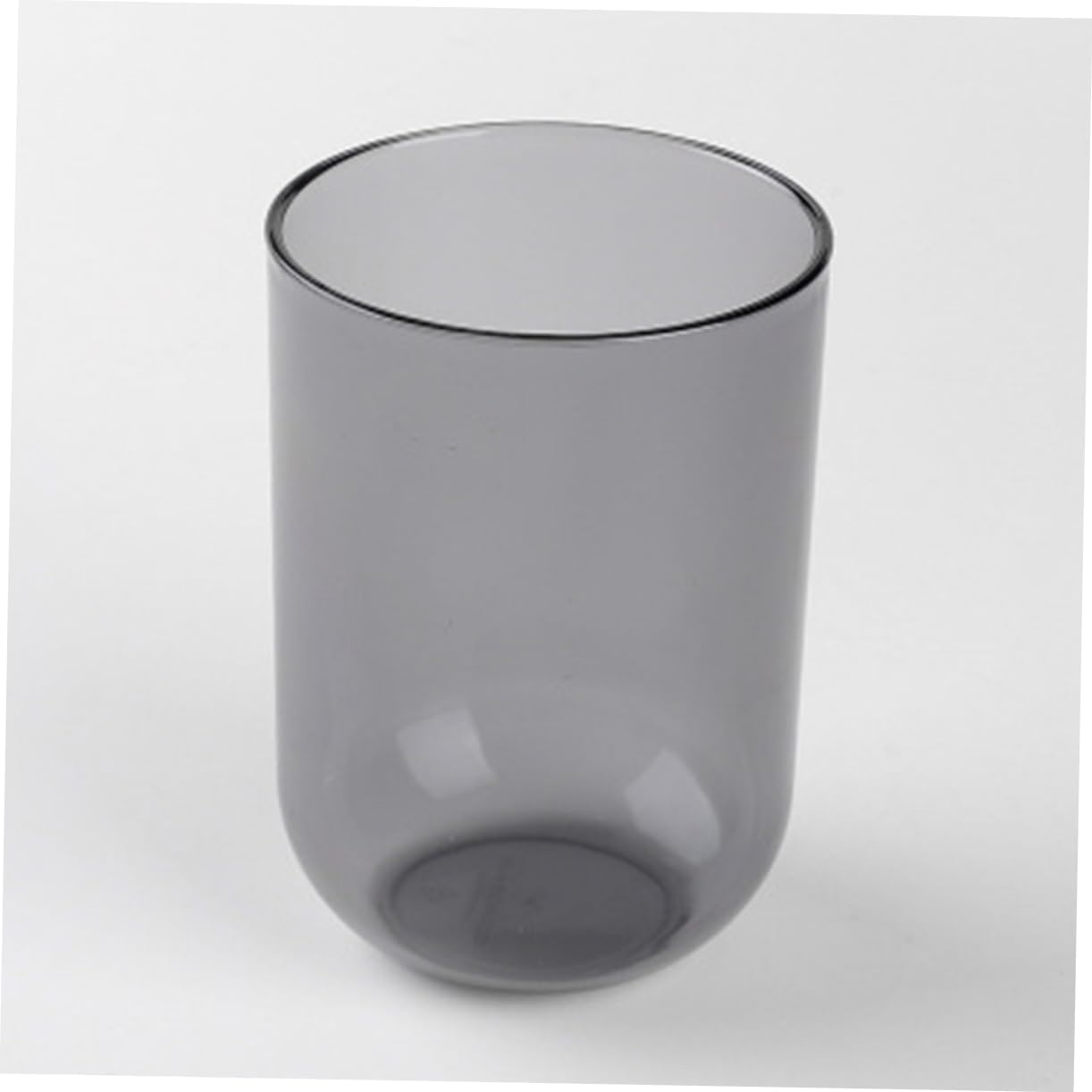Ergonomic Clear Toothbrush Mug Set for Adults
