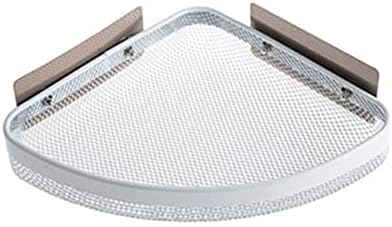 Durable Corner Bathroom Shelf White