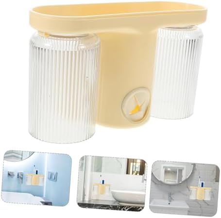 Fonoton Dual-Cup Toothbrush Holder
