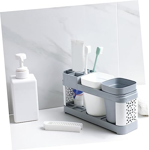 Cup Holder - Toothbrush Mouthwash Container Organizer