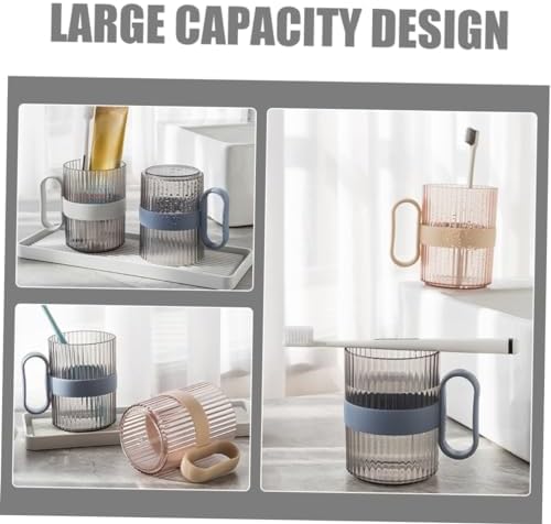 4-Piece Toothbrush Mouthwash Cups