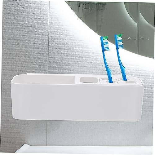 Space-Saving Wall-Mounted Toothbrush Holder