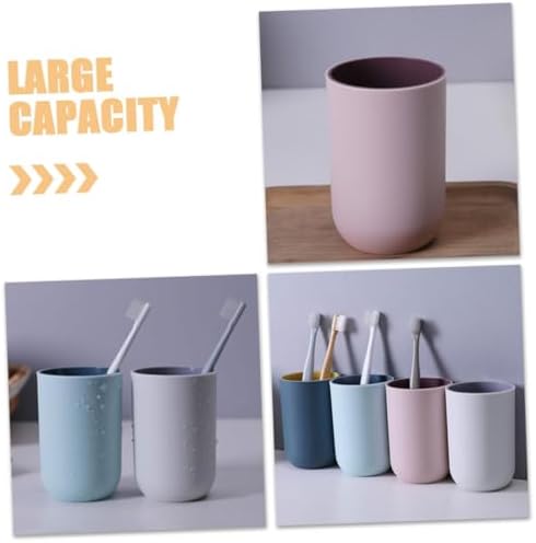 DECHOUS Eco-Friendly Toothbrush Holder for Couples Kids Portable Stylish Design