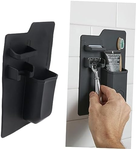 HOLIDYOYO Suction Wall-Mounted Toothbrush Holder