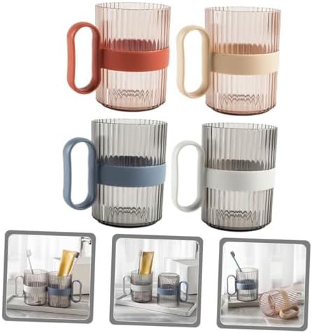 Elegant 4pc Tooth Rinsing Cup Kit