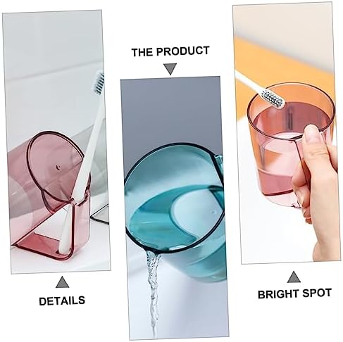 3-Piece Set of Sky Blue Toothbrush Holder