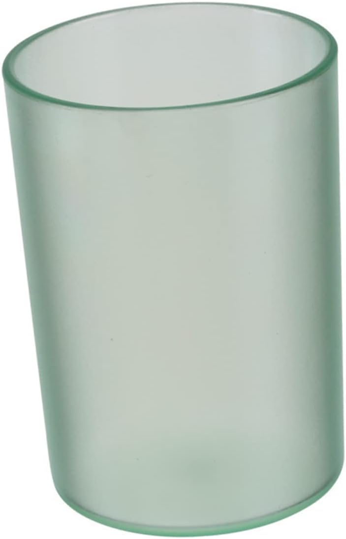 Sturdy Transparent Toothbrush Cup for Adults